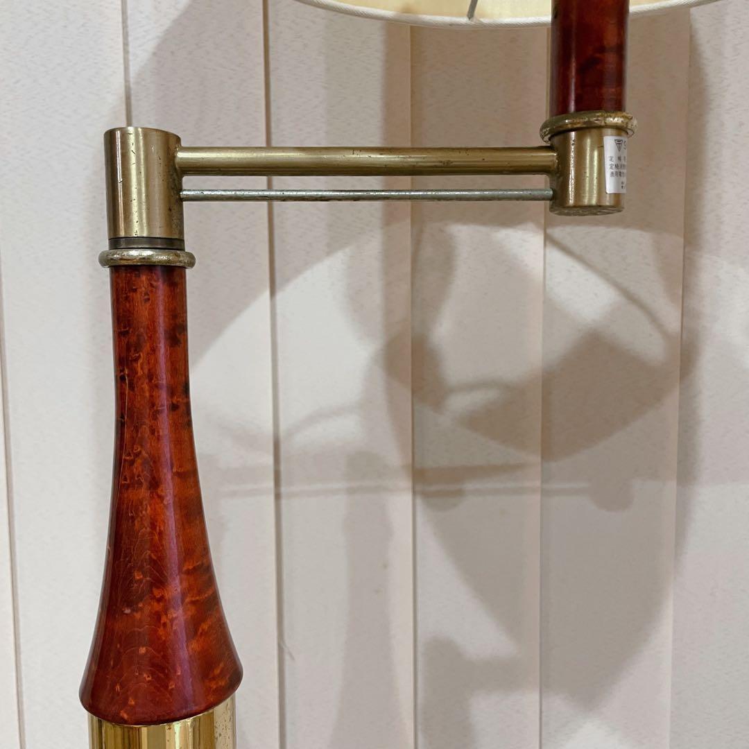 池田製作所 フロアスタンド 照明 ビンテージ レトロ アーム可動式 調光