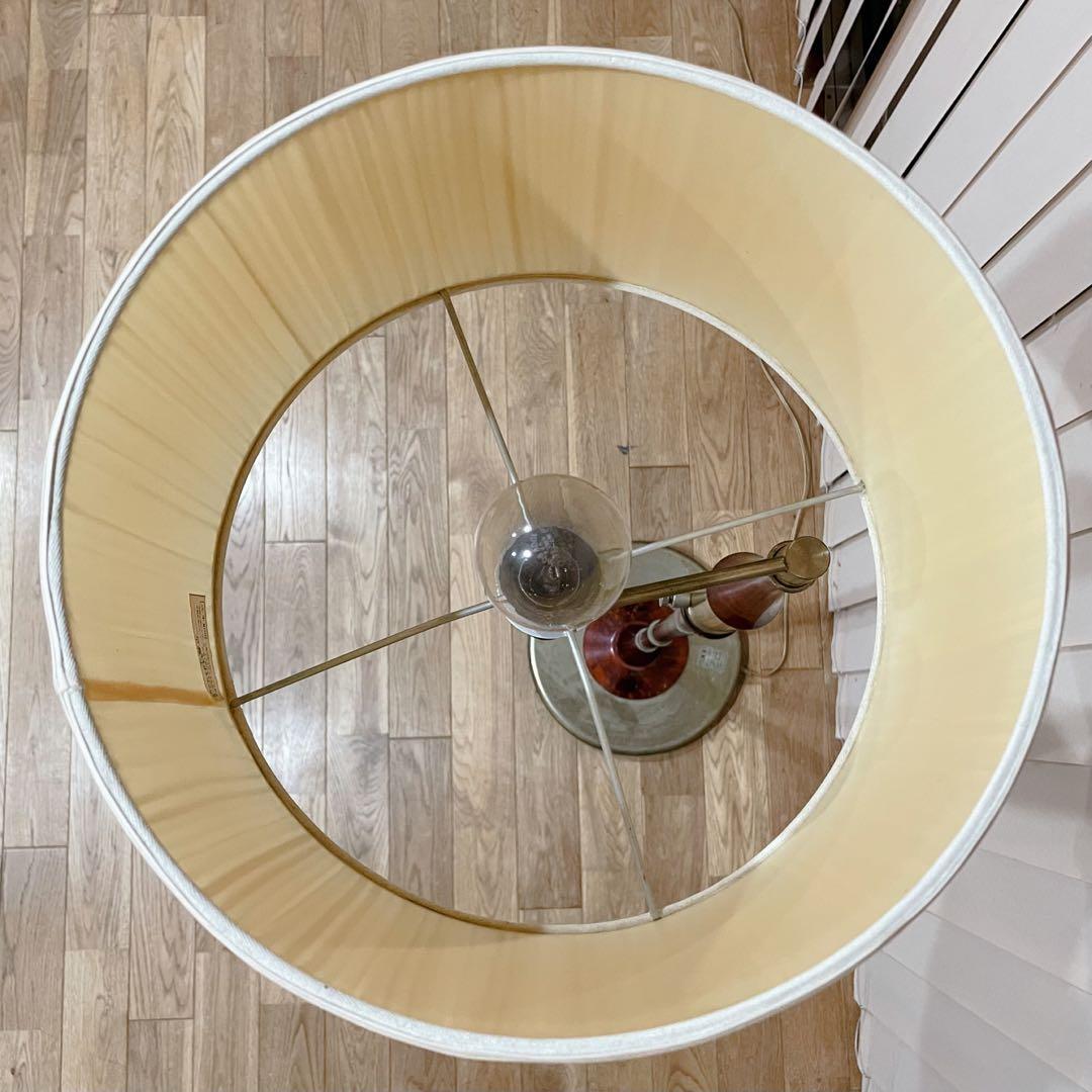 池田製作所 フロアスタンド 照明 ビンテージ レトロ アーム可動式 調光