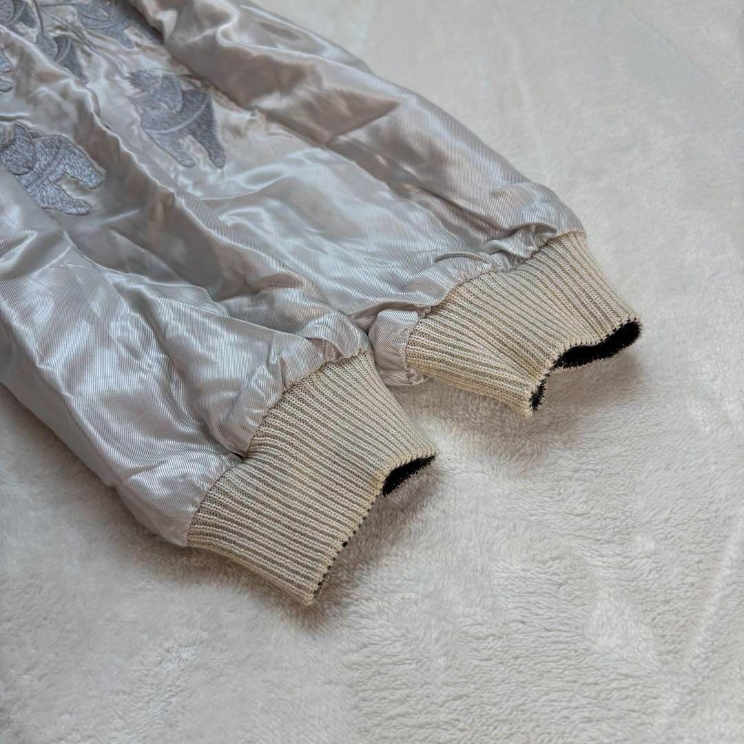 東洋エンタープライズ BEAMS ALASKA 熊 リバーシブル　スカジャン