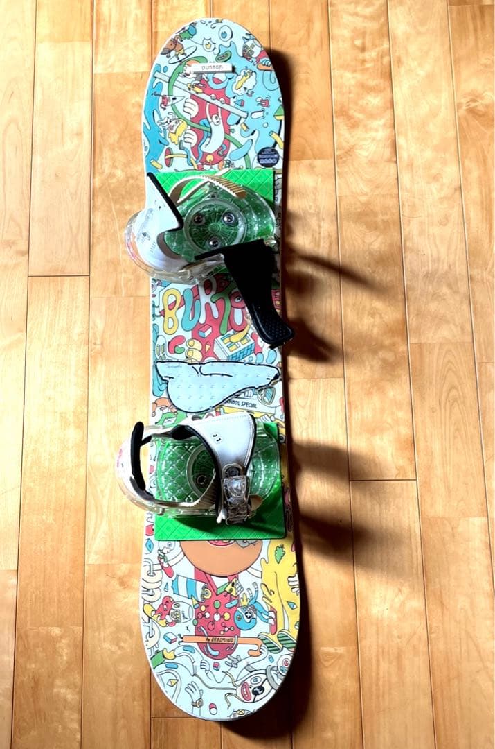 BURTON　キッズお勧めスノーボードセット　100cm　バイン付セット
