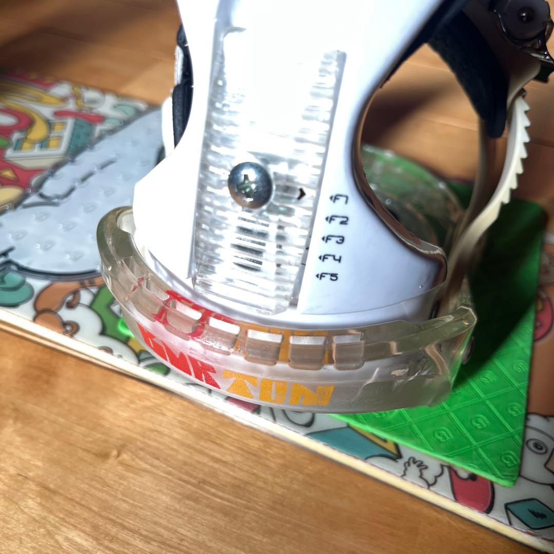 BURTON　キッズお勧めスノーボードセット　100cm　バイン付セット