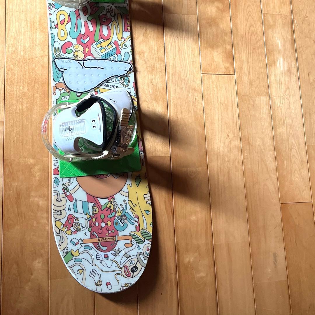 BURTON　キッズお勧めスノーボードセット　100cm　バイン付セット