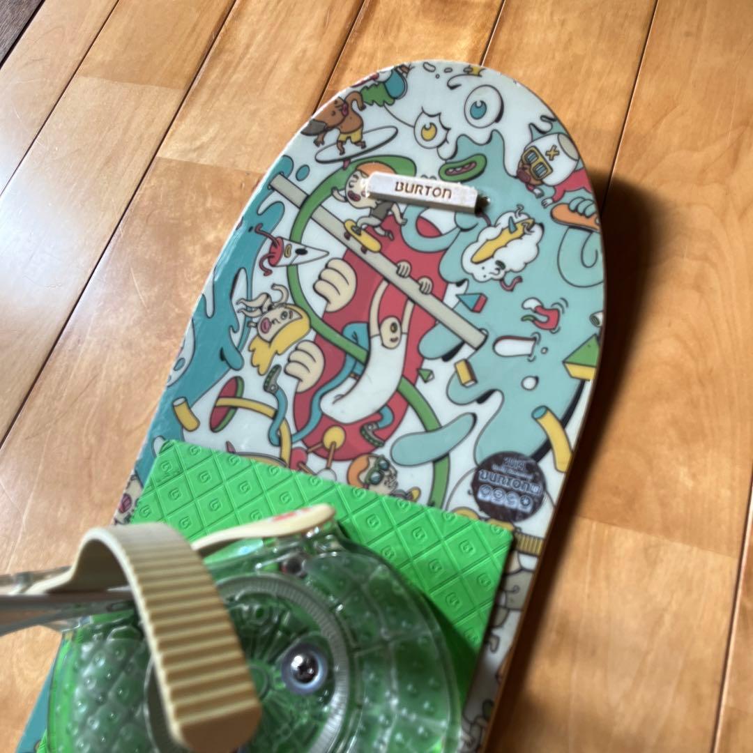 BURTON　キッズお勧めスノーボードセット　100cm　バイン付セット