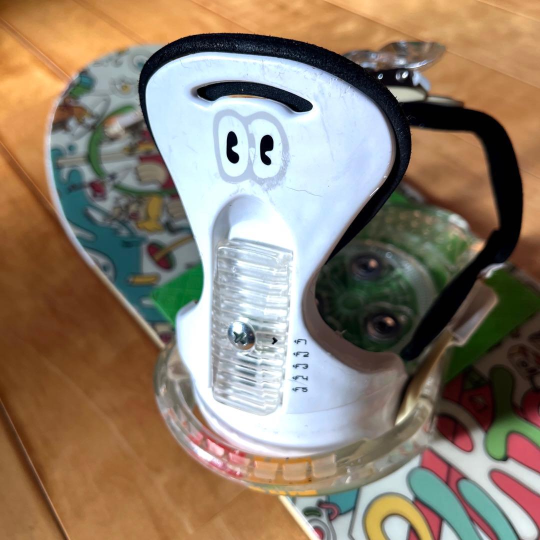 BURTON　キッズお勧めスノーボードセット　100cm　バイン付セット