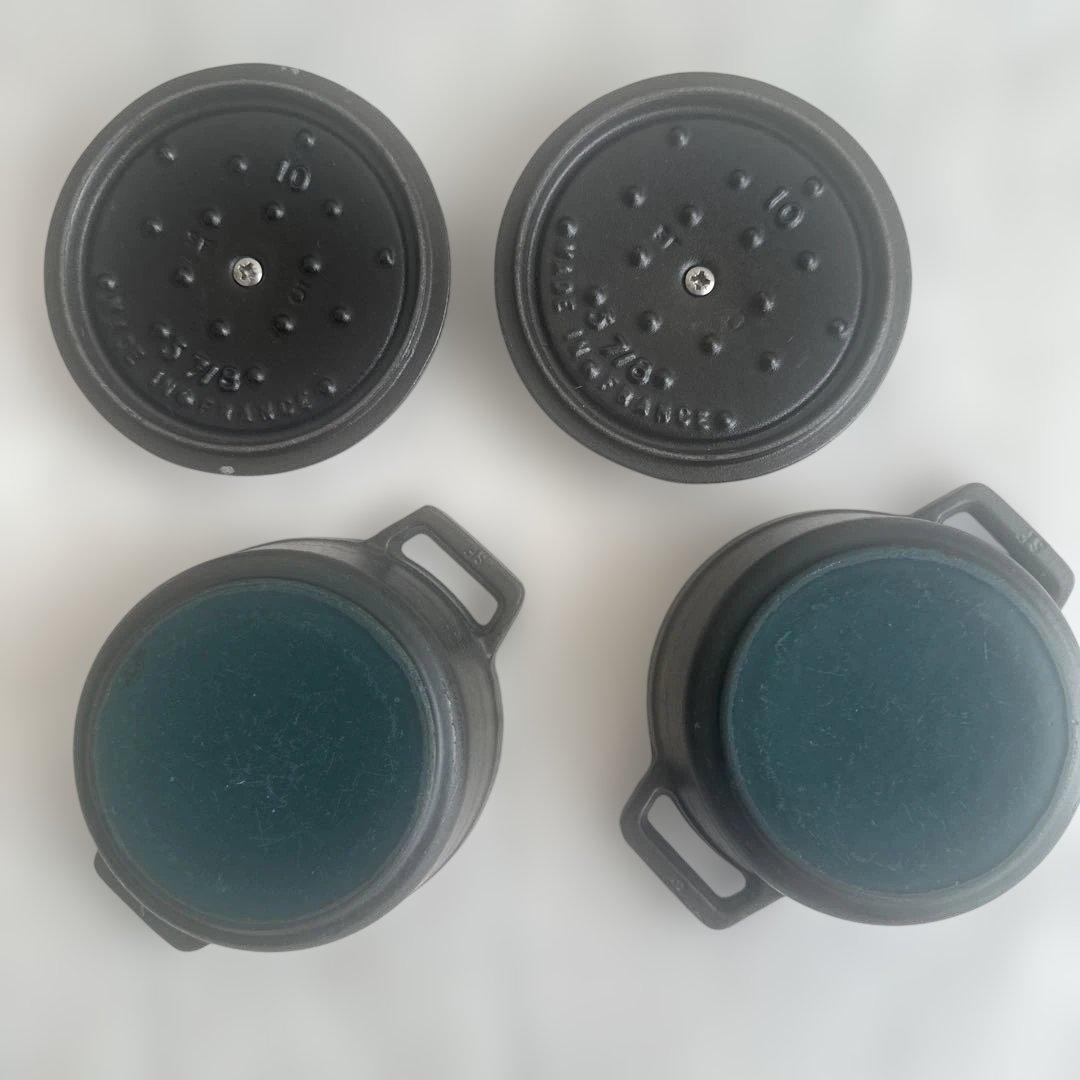 【4個セット】STAUB ストウブ ミニ ピコ ココット USER