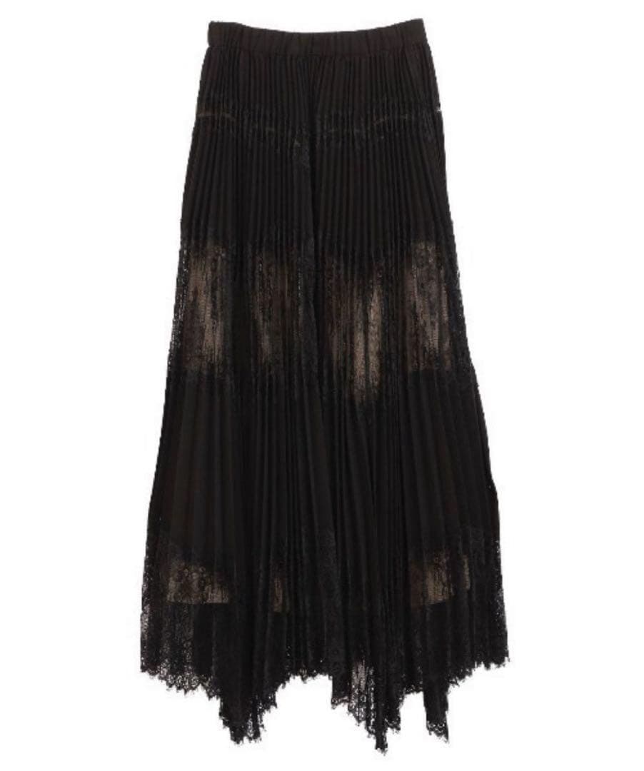 Ameri アメリUNDRESSED LACE SANDWICH SKIRT S