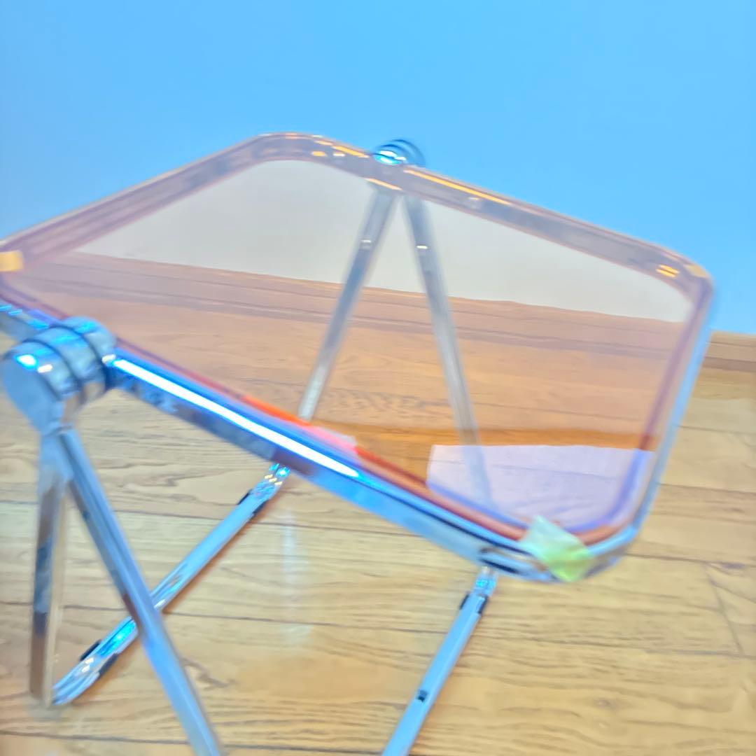 サイドテーブル・ナイトテーブル・ローテーブル Made in I Folding modern acrylic table