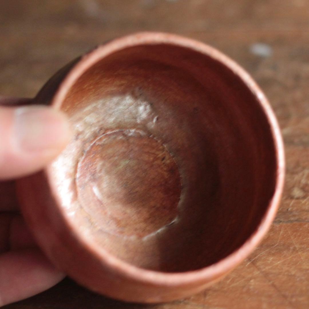 赤楽 小碗 No.5 大盃 小服茶碗 茶籠茶碗 古美術 古道具 アンティーク