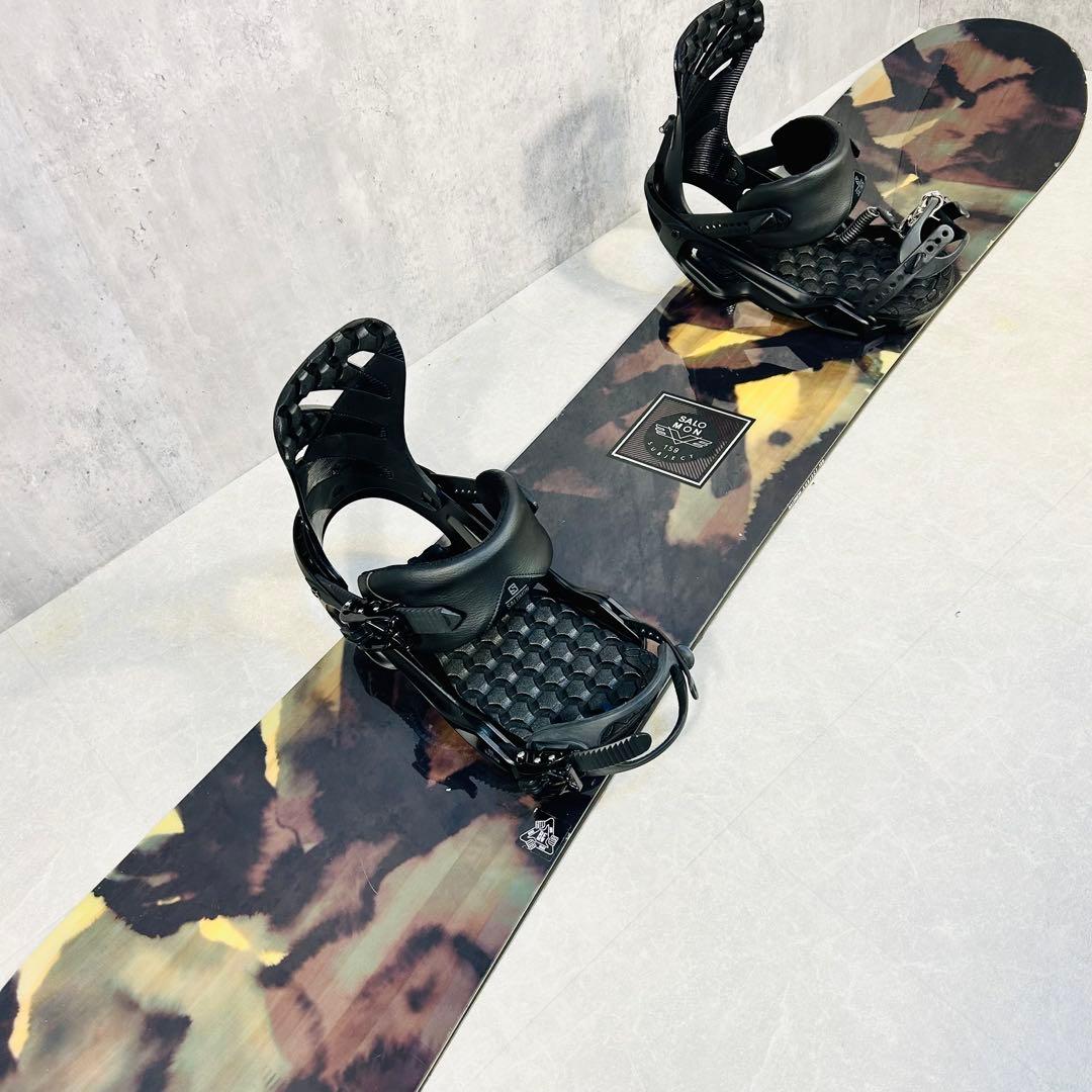 サロモン スノーボード サブジェクト 159cmメンズ スノーボード セット