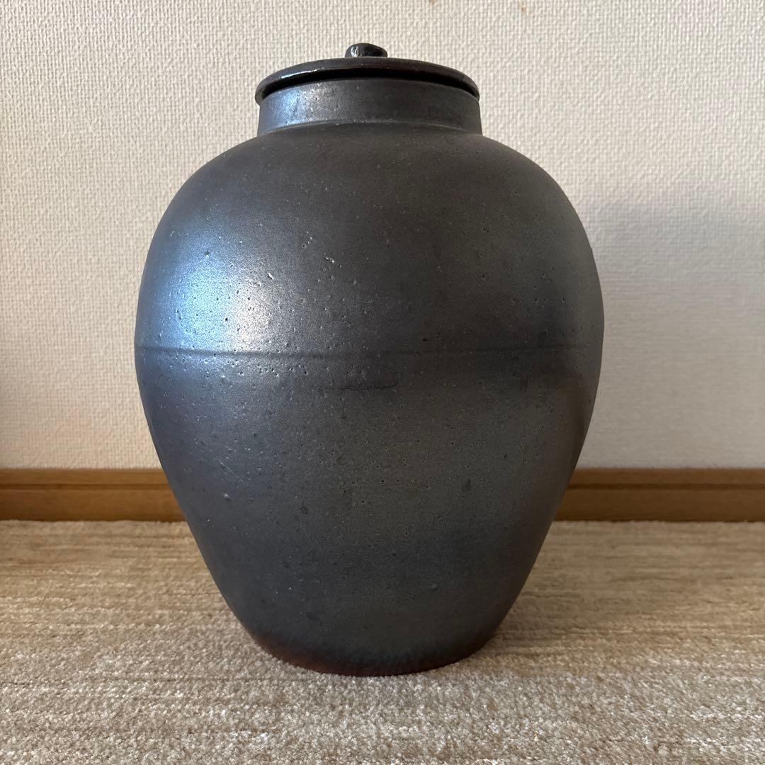 活水器　陶器１３L 素焼きの瓶　きららの石　フォーユー　常滑焼