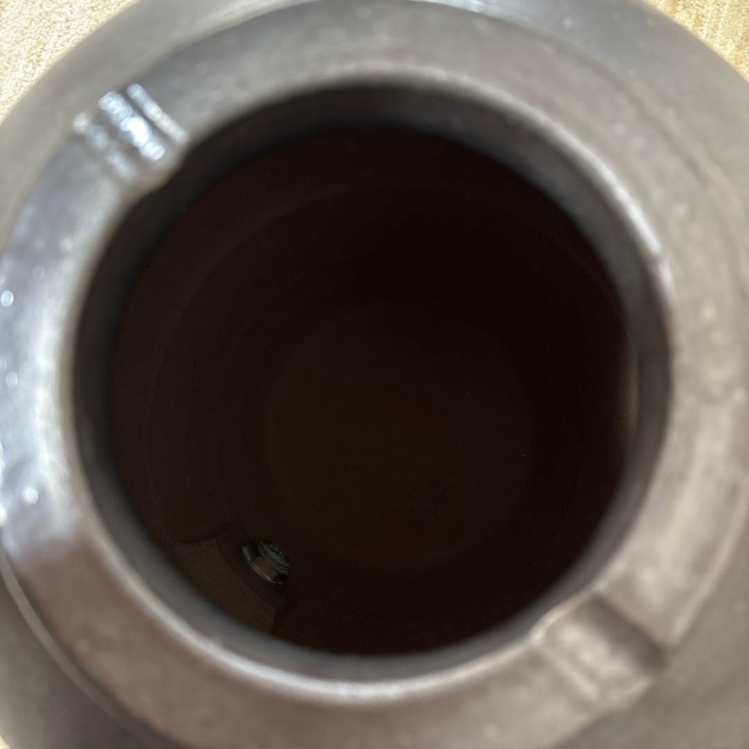 活水器　陶器１３L 素焼きの瓶　きららの石　フォーユー　常滑焼