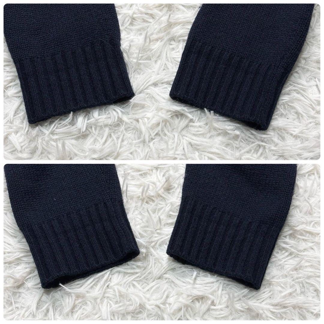 極美品/L相当⭐️ラルフローレン　カーディガン　ブラックウォッチ　エルボーパッチ