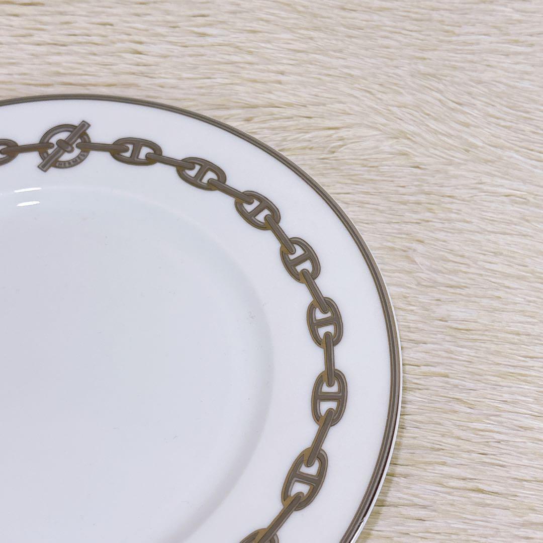 ✨極美品✨HERMES エルメス プレート2枚セット シェーヌダンクル 大皿