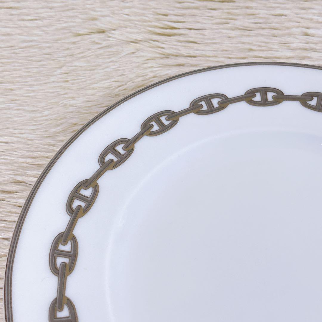 ✨極美品✨HERMES エルメス プレート2枚セット シェーヌダンクル 大皿