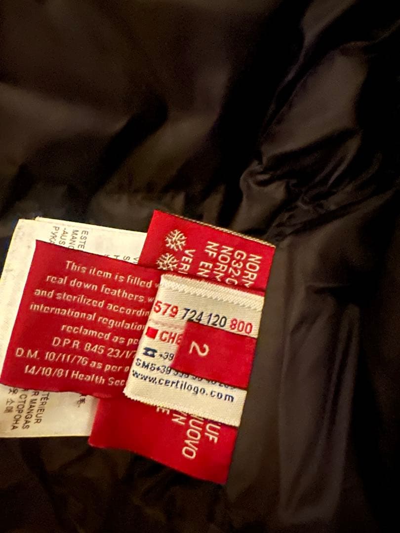 Moncler ケーブルニットダウンジャケット 黒