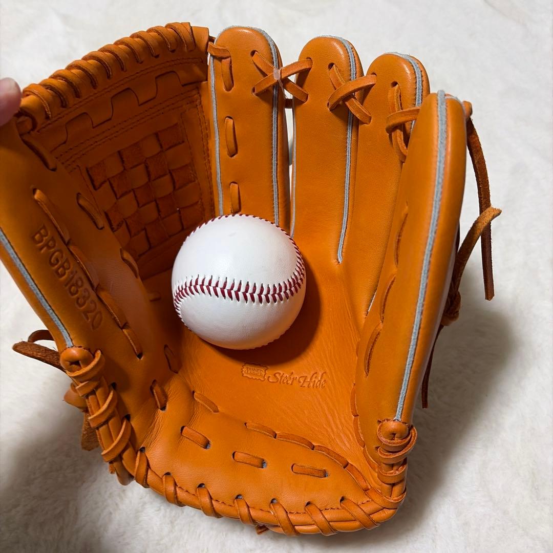 ゼット　硬式内野手用　新品未使用　袋付き　源田型