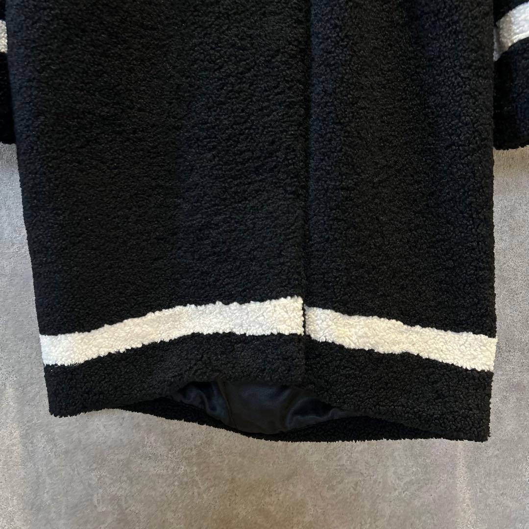 Tu es mon TRÉSOR クマモチーフ ボア コート ロング ベア くま