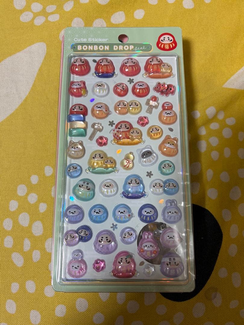 ボンボンドロップ　和柄　新作　4枚セット