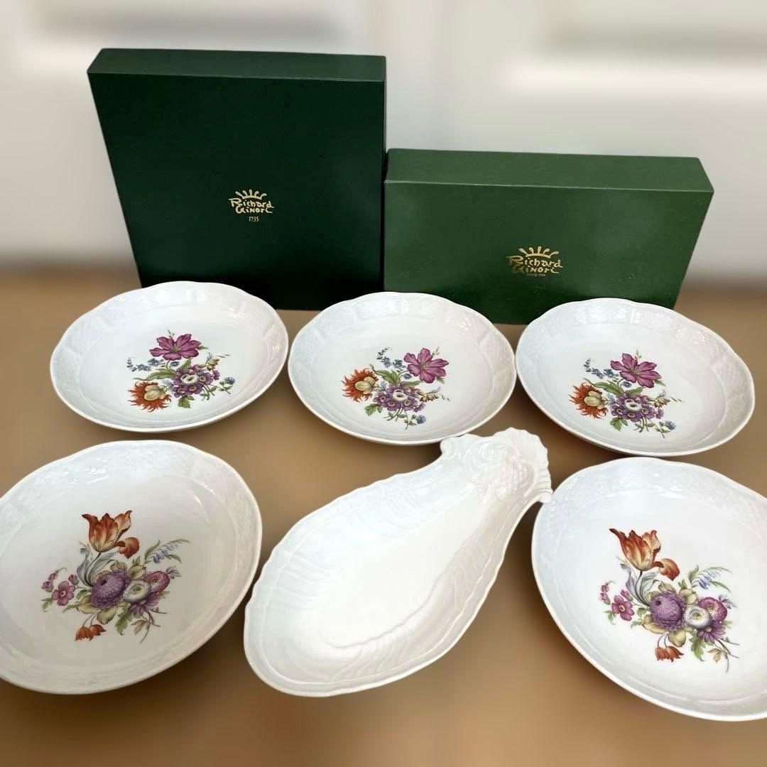 リチャードジノリ　Richard Ginori　食器セット　サックスフラワー