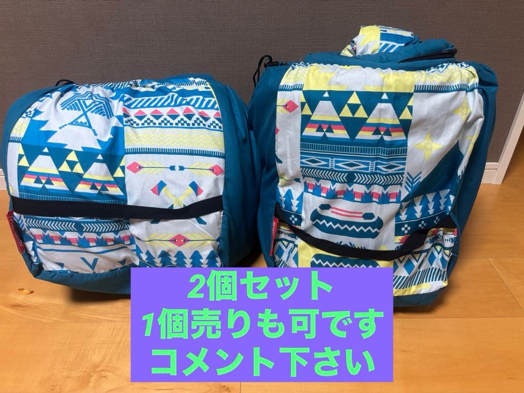 ファミリー 2in1 寝袋 コールマン Coleman 2個セット