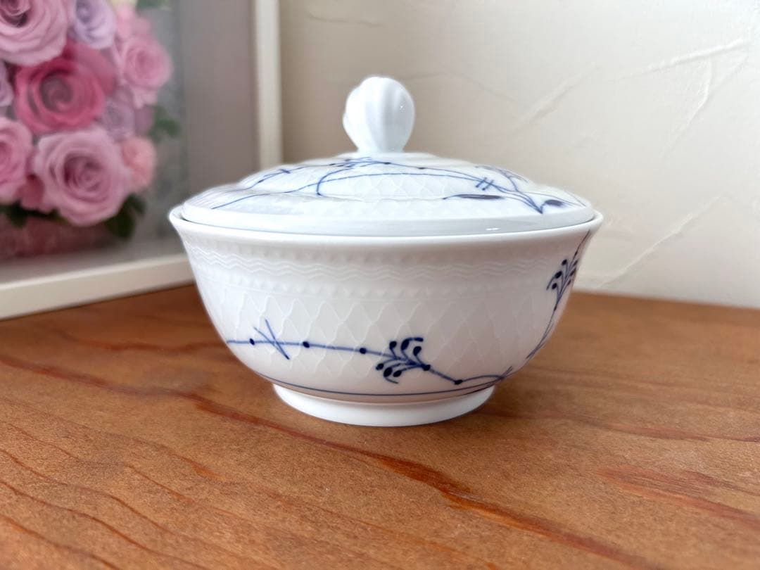 ブルーパルメッテ　ボウル　蓋つき