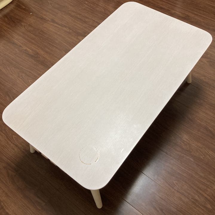 ローテーブル 折りたたみ ホワイト 白 収納 北欧 おしゃれ