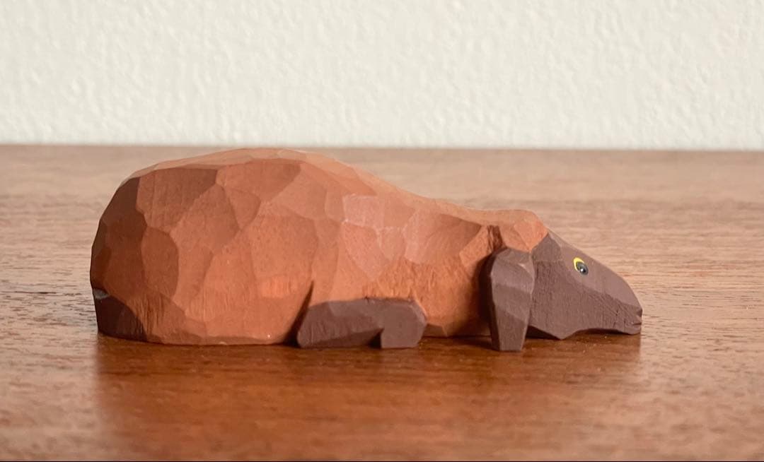 ハーン ヒツジ（茶色）