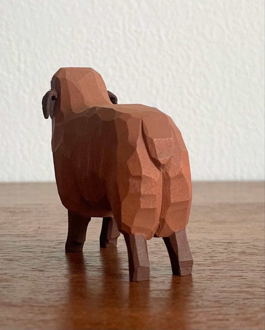 ハーン ヒツジ（茶色）