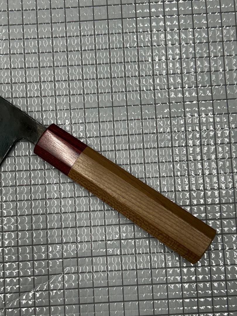 仙助 包丁 菜切包丁 165mm 安来鋼青紙２号 アメリカンチェリー八角柄