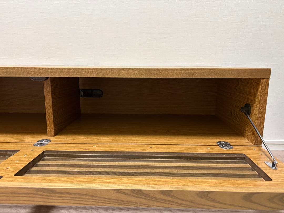 【定価62,800円】木製テレビボード ナチュラル ミッドブラウン
