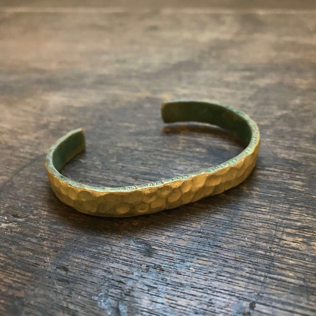 2*4様 刻印あり THE REJOICE ブロンズ ビンテージ バングル ブレ