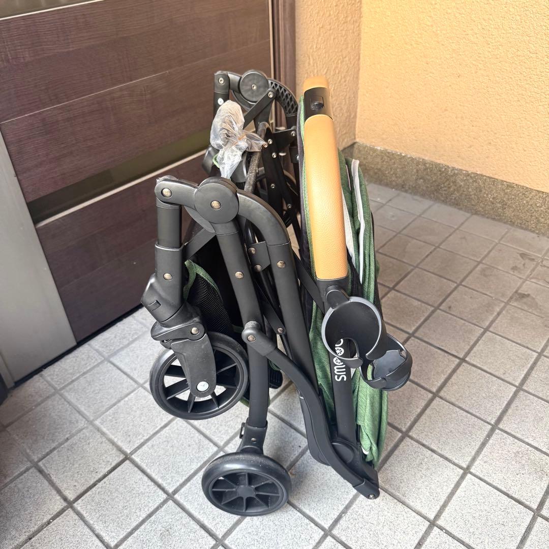 ペットパラダイス smooca ペットカート ナチュラルグリーン