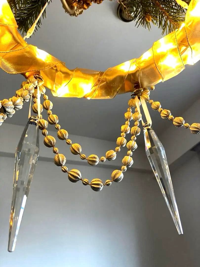 【新品】ビレロイボッホ　クリスタルガラスオーナメント　氷柱　Lサイズ　2本セット