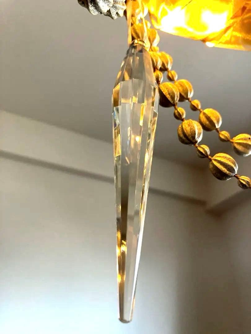 【新品】ビレロイボッホ　クリスタルガラスオーナメント　氷柱　Lサイズ　2本セット