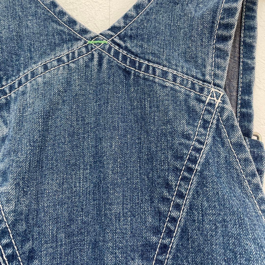 【HOLIDAY】 スリムフレアデニムオーバーオール