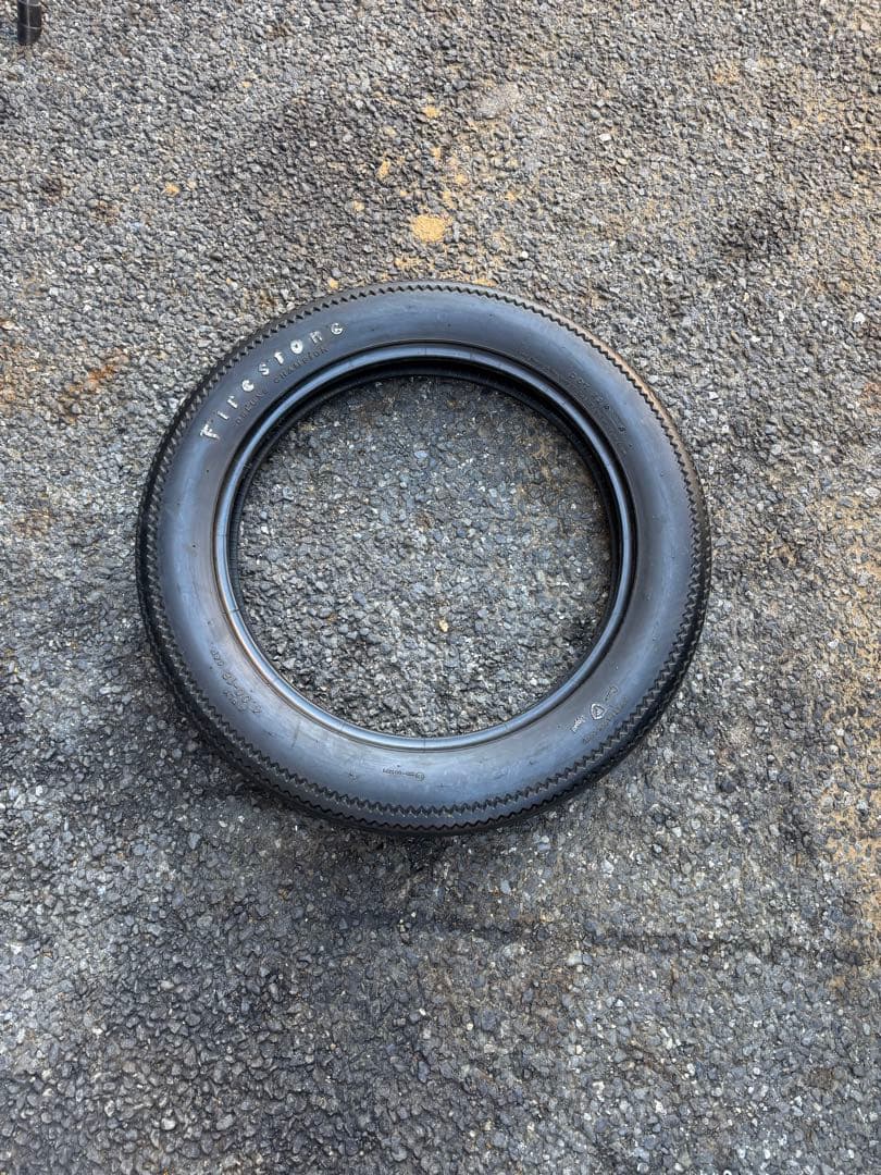 Firestone バイク用タイヤ 4.00×18 ビンテージ　ハーレー