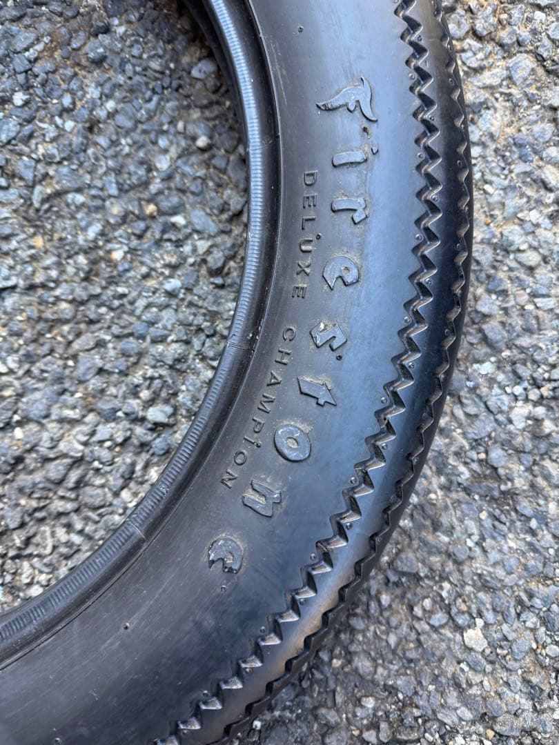 Firestone バイク用タイヤ 4.00×18 ビンテージ　ハーレー
