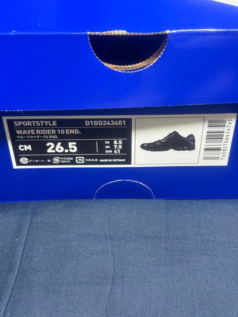 MIZUNO WAVE RIDER10 END. 26.5 美品