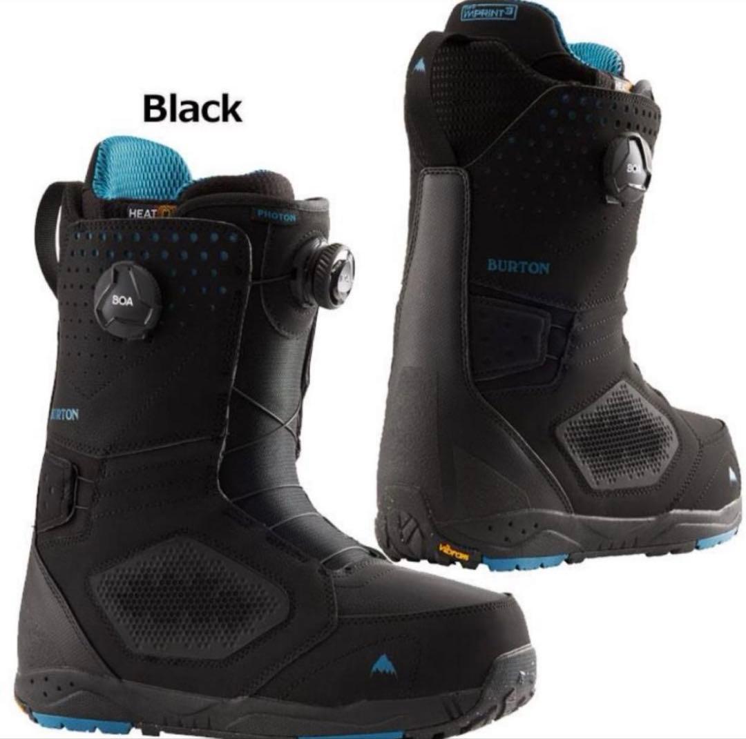 BURTON PHOTONスノーボードブーツ 25.5cmブラック美品ケース付き