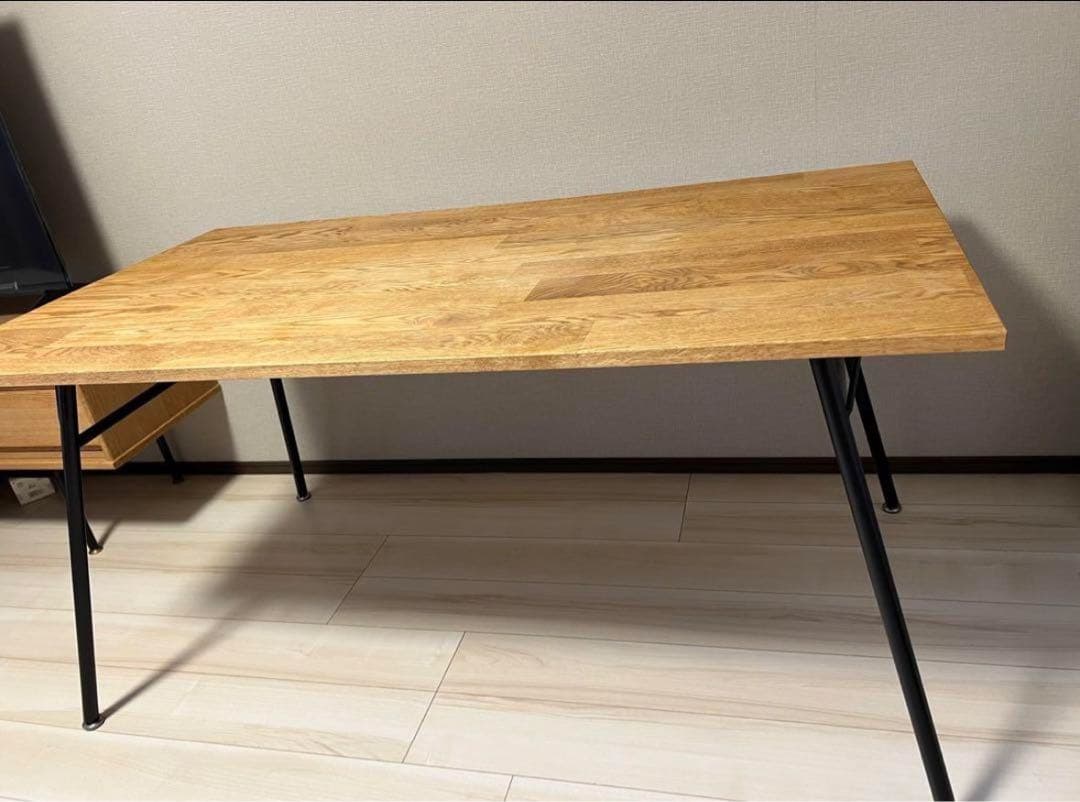 【送料込】モモナチュラル/momo natural　ダイニングテーブル