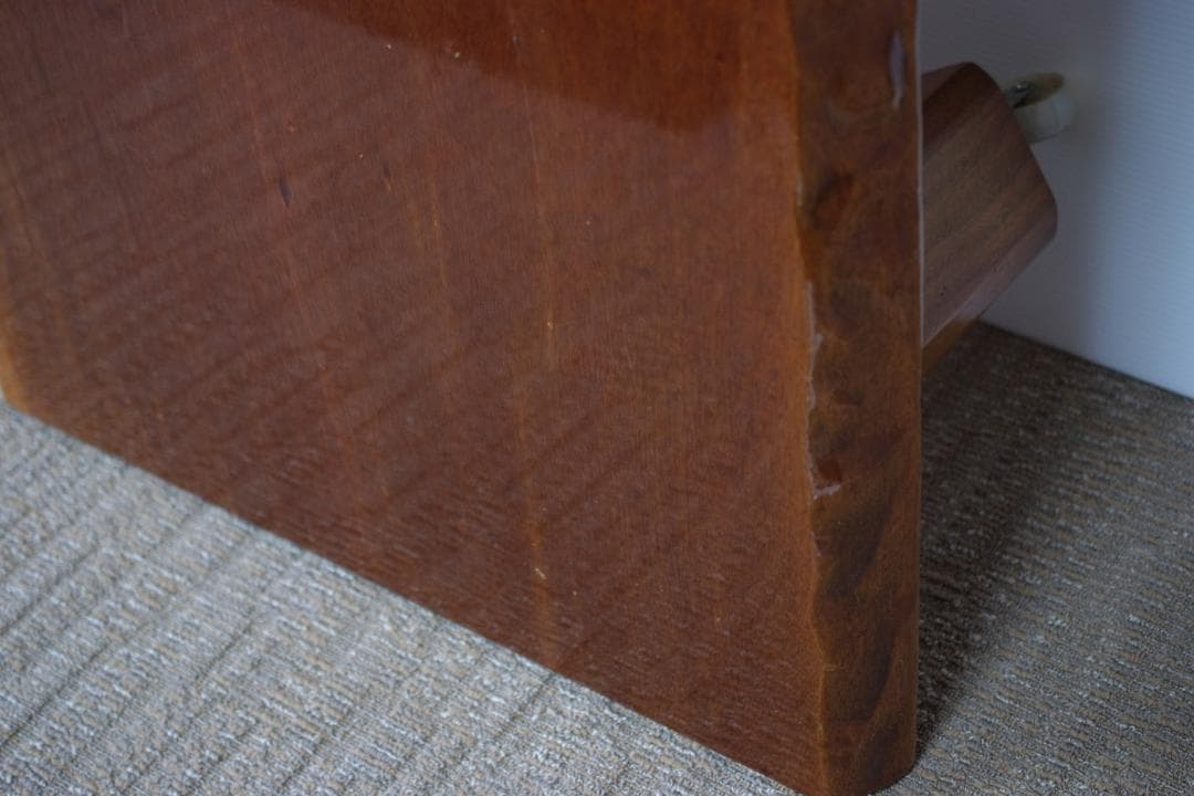 天然木 銘木 一枚板 センターテーブル 和室座卓 リビング別荘 札幌近郊配達無料