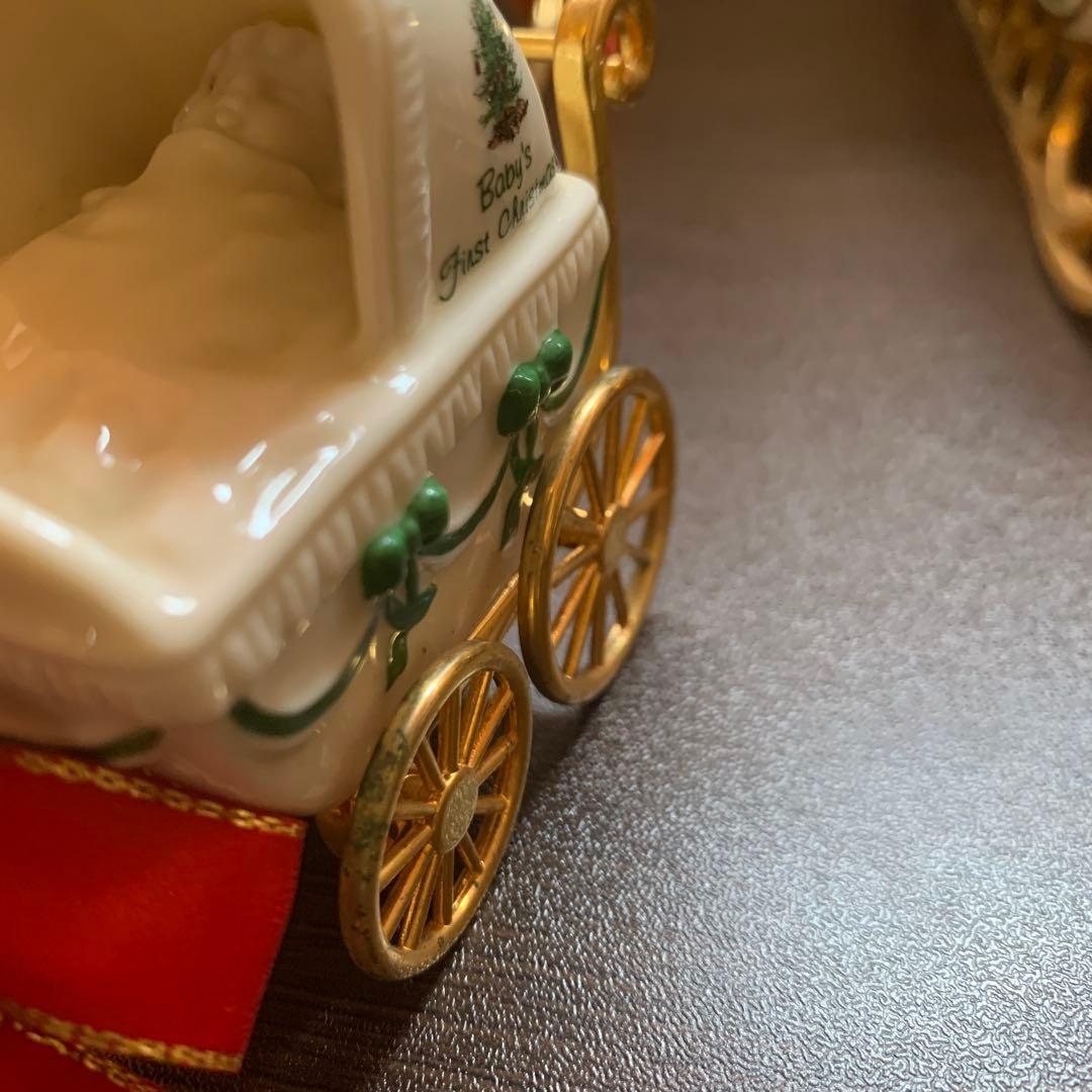 クリスマス　陶製デコレーションセット