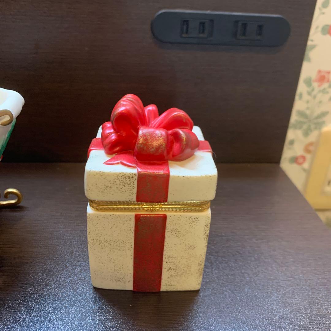 クリスマス　陶製デコレーションセット