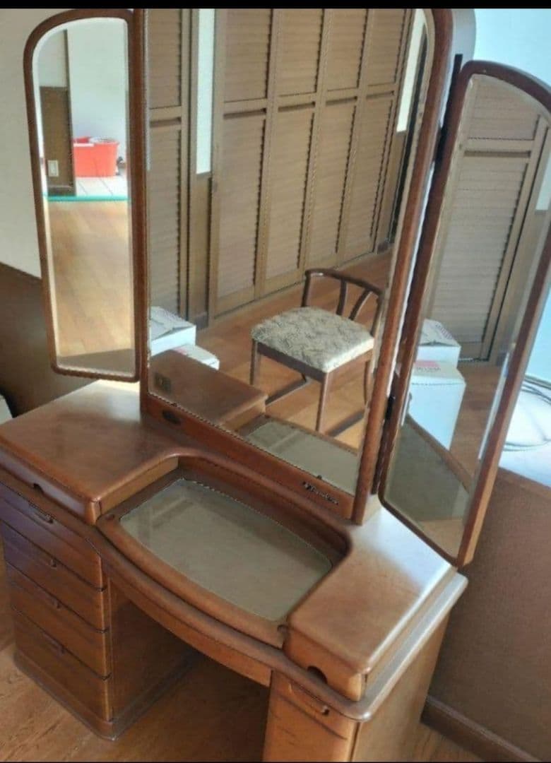 フランスミラー　ドレッサー　鏡台