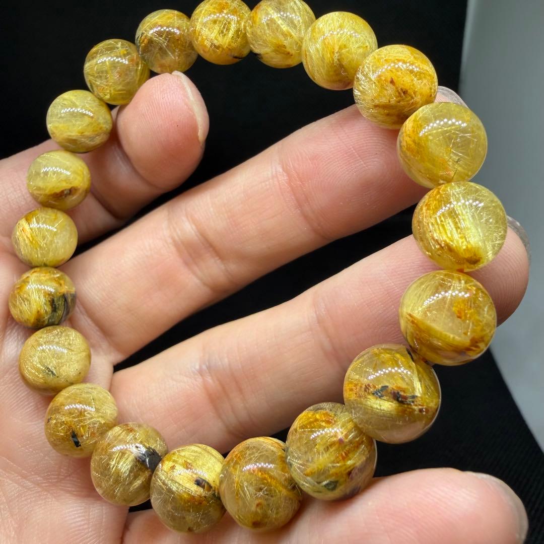 ◯093 ゴールド タイチン ルチル クォーツ ヘマタイト◯