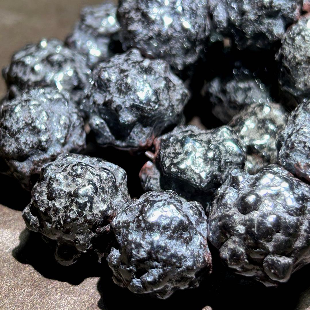 ☆最高級品！メテオライト　隕石　ブレス　原石　帝王宝珠！宇宙聖石