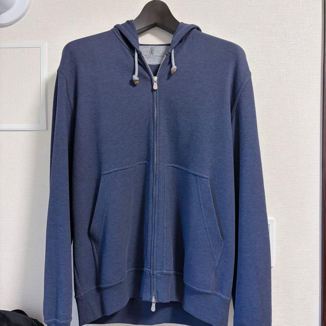 ブルネロクチネリ メンズ ジップアップカーディガン