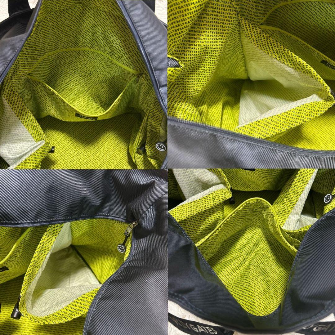 大容量 PEARLY GATES パーリーゲイツ ボストントートバッグ