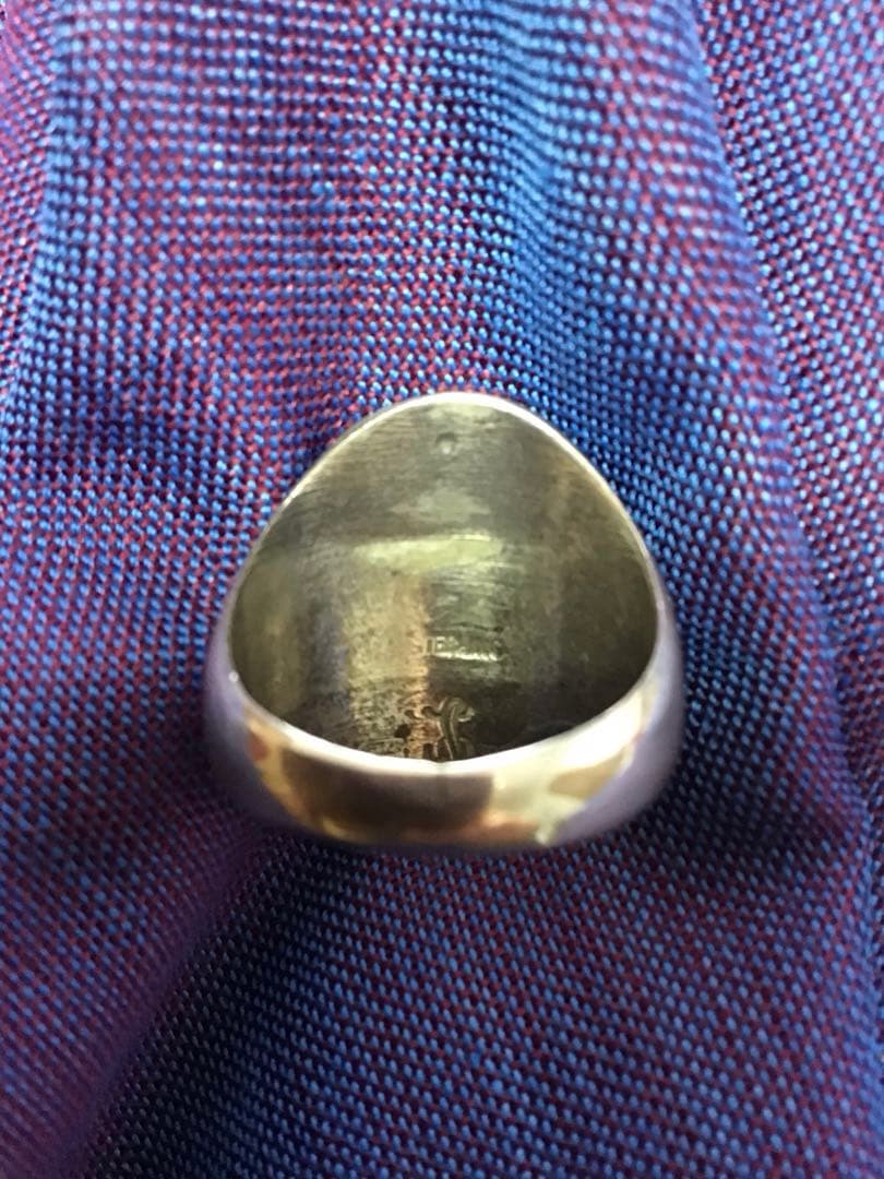 インディアンジュエリー　ナバホ　リング　サンフェイス　スターリングシルバー