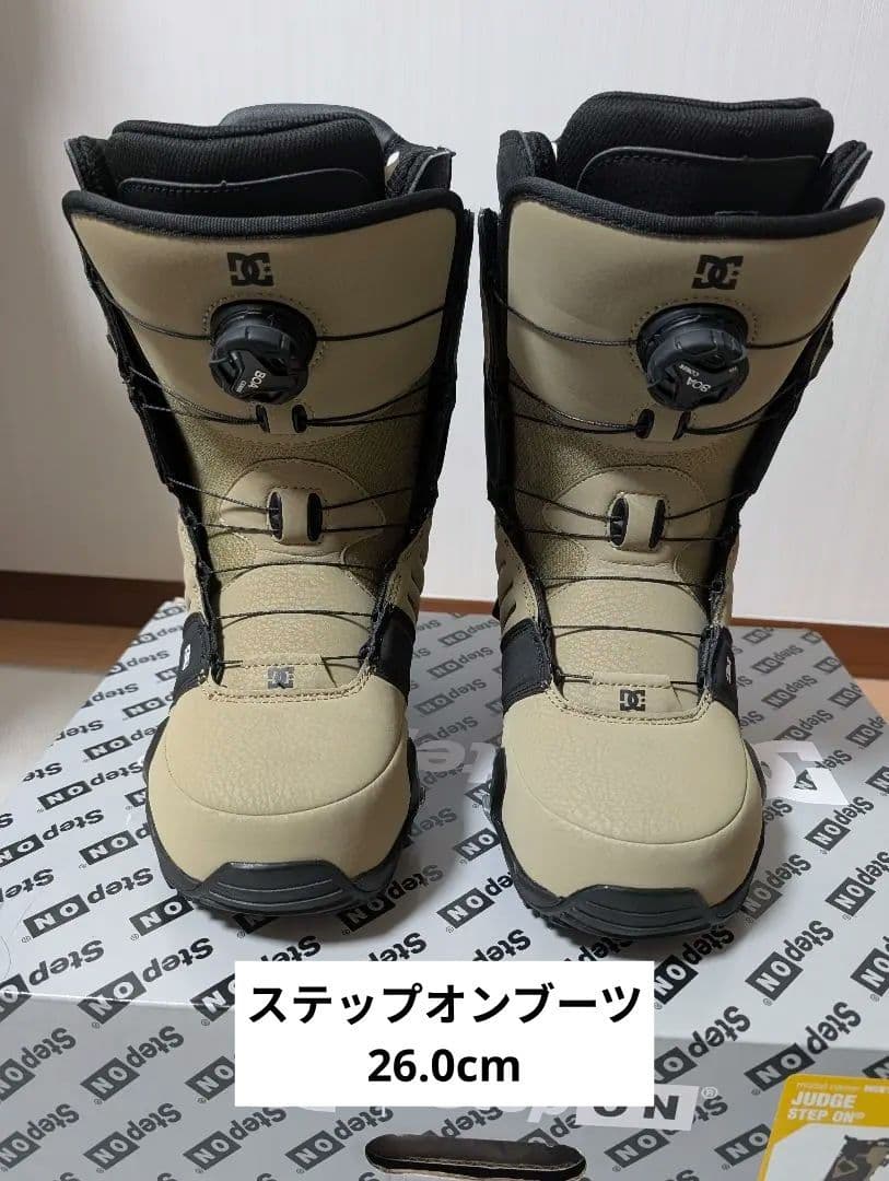 【年末年始セール】DC×FLUX　ステップオン ビンディング、ブーツセット